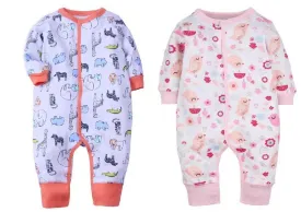 Baby Romper Combo-Tweety Bird-I Love Animals