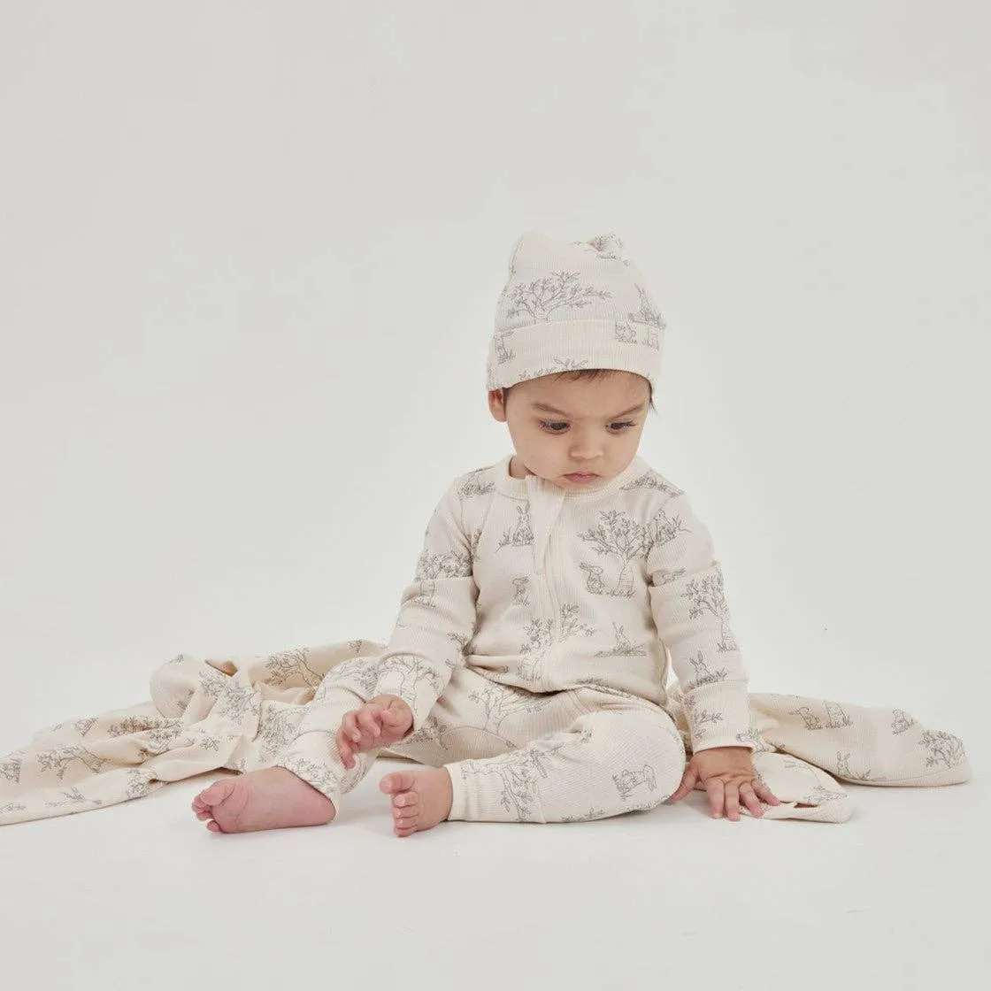 Bunny Luxe Zip Romper