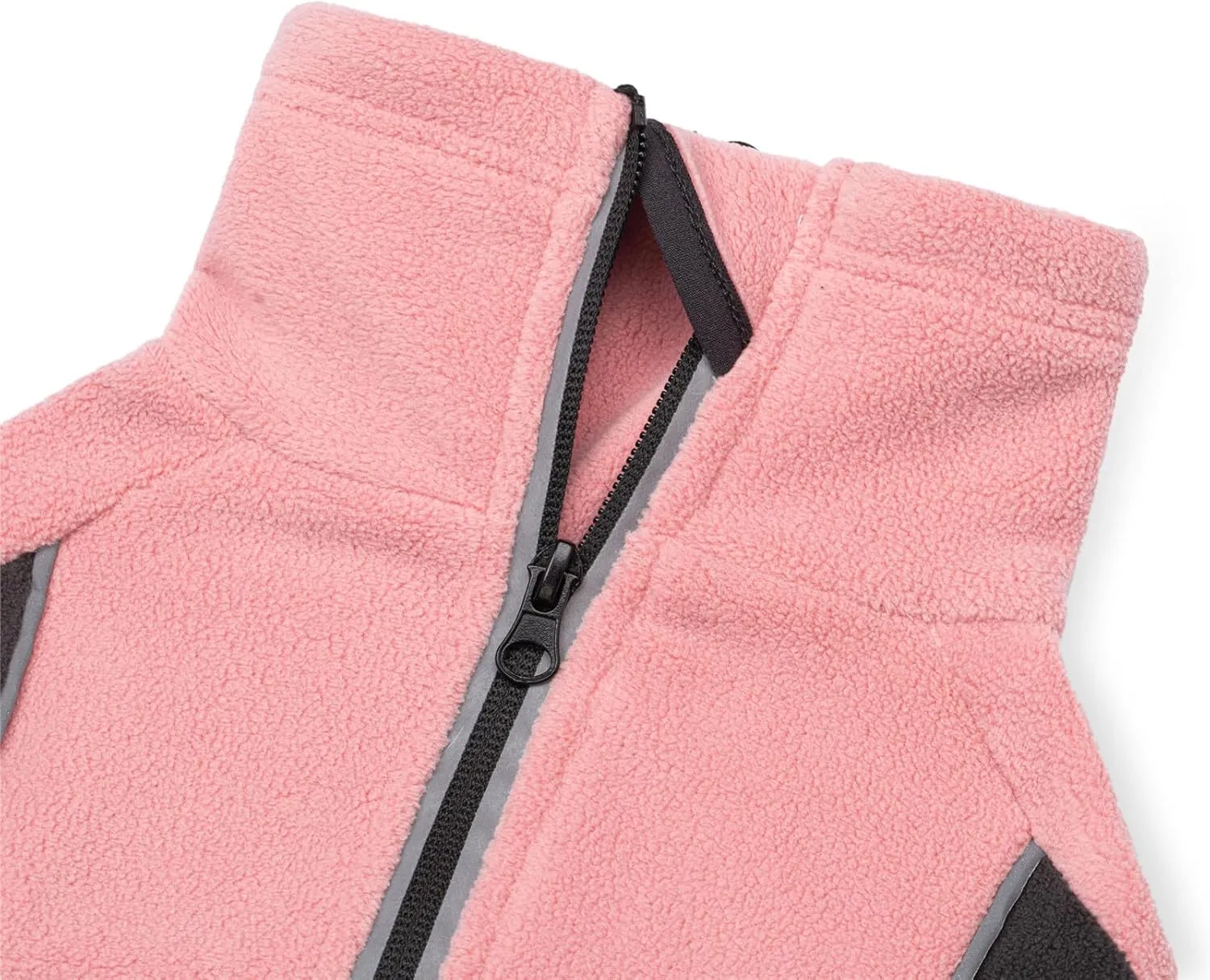 Fleece Coat for Small Medium Dogs - Pullover Pajamas Jumpsuit Bodysuit With Legs, Pet Windproof Warm Cold Weather Jacket Full Body Vest Cozy Snowsuit Apparel Outfit Clothes