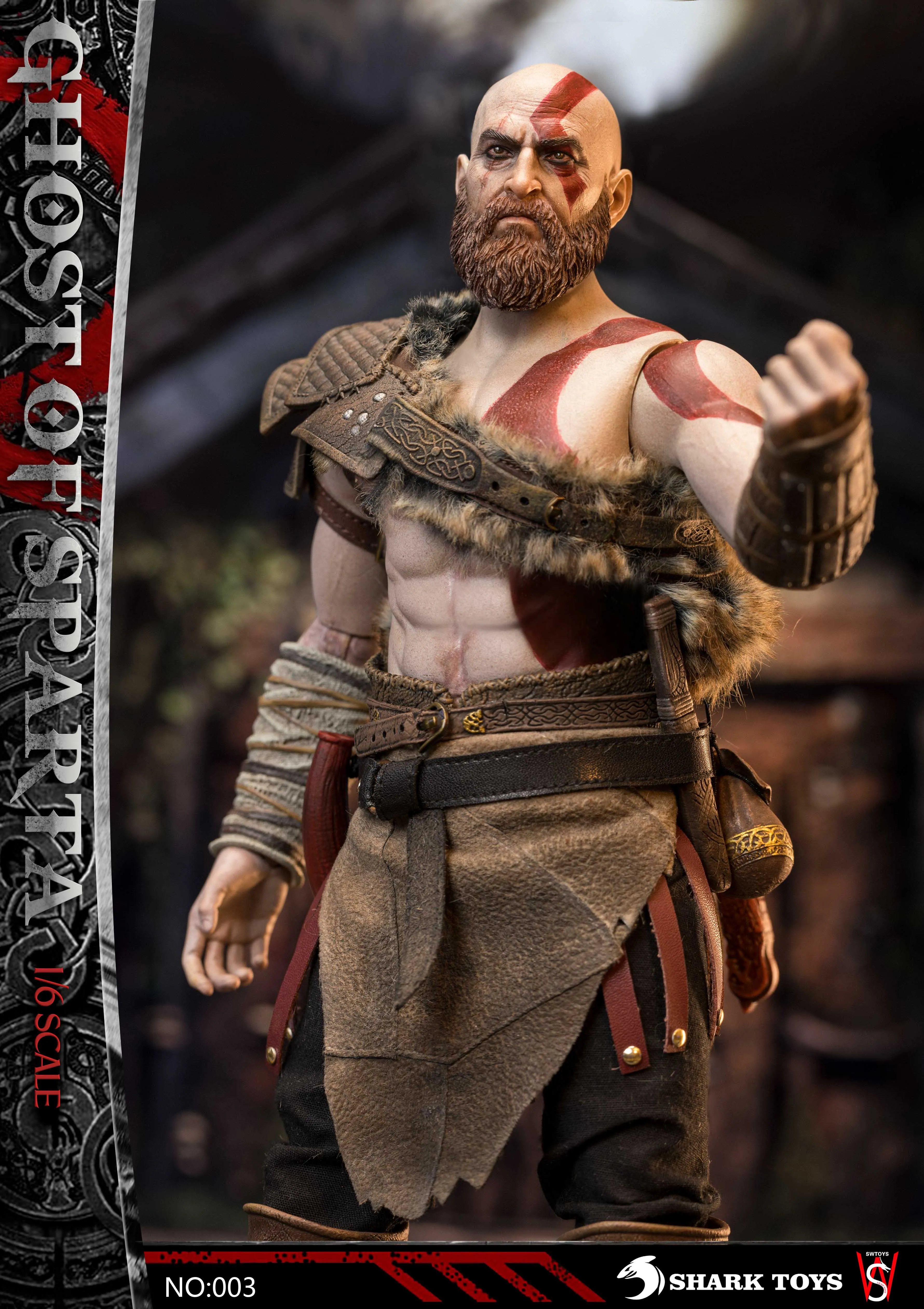 Ghosts Of Sparta - Leather Like Battle Skirt