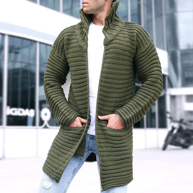 Jack Washington Mid-Length Knit Cardigan