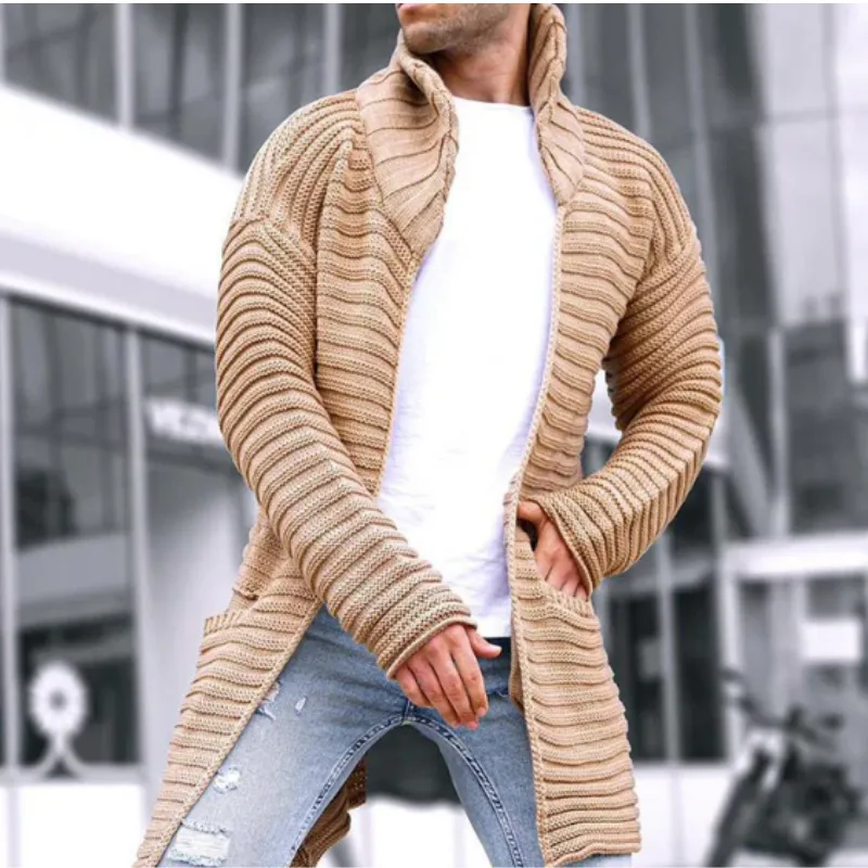 Jack Washington Mid-Length Knit Cardigan