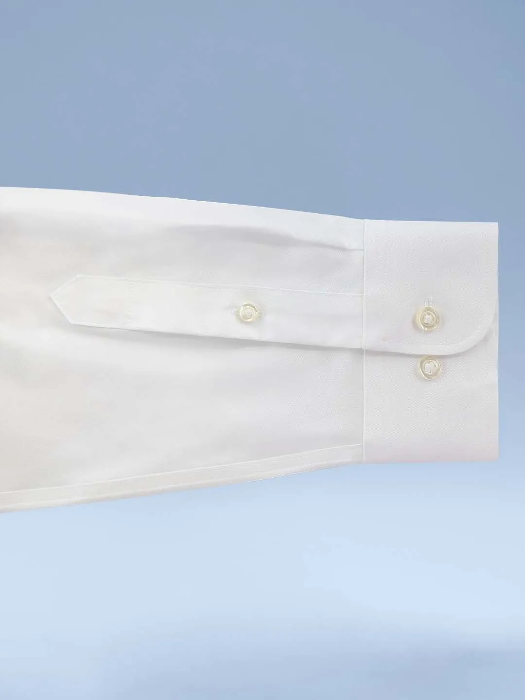 Mens Slim Fit Non Iron Cotton Pinpoint Dress Shirt