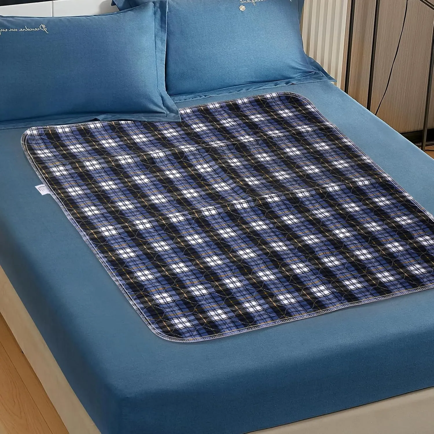 Non-Slip Bed Pads for Incontinence Washable 36" x 72",Waterproof Bed Pads,Adult Washable Incontinence Bed Pads for Adults,Dog,Kids