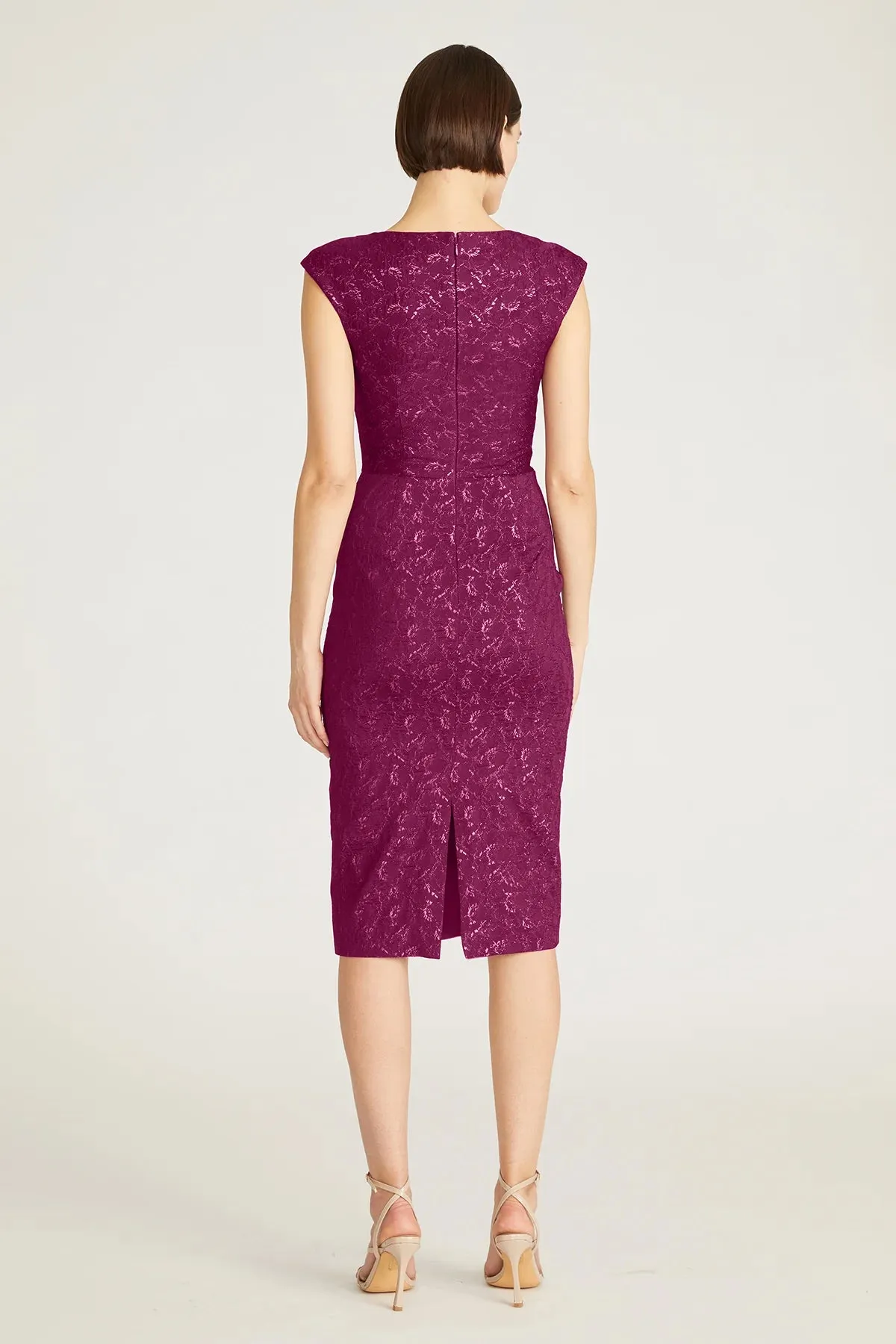 THEIA - 88110275 - OMNIA FITTED COCKTAIL DRESS
