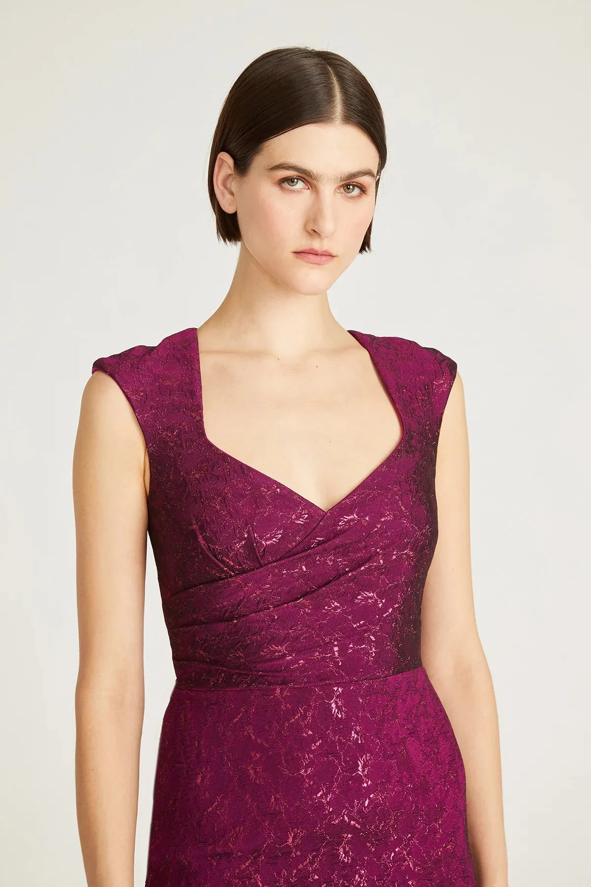 THEIA - 88110275 - OMNIA FITTED COCKTAIL DRESS