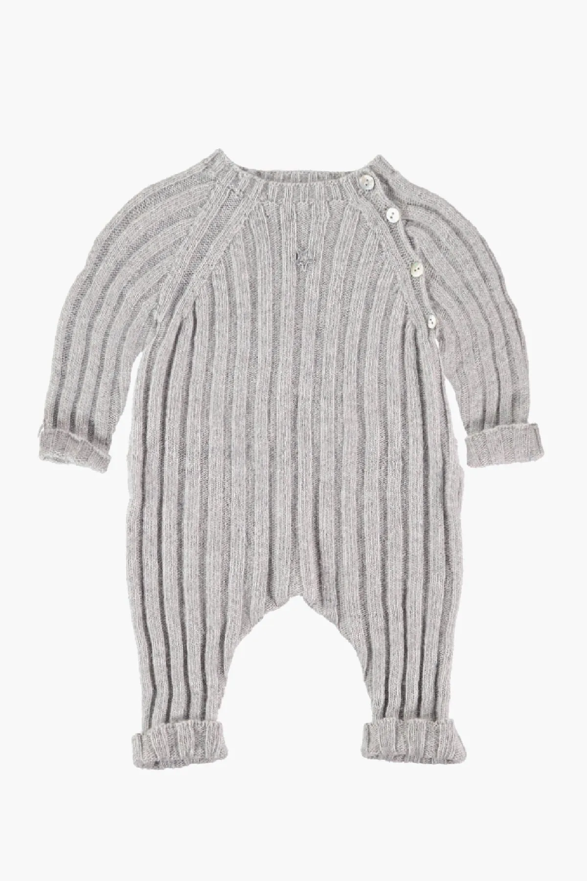 Tocoto Vintage Knitted Ribbed Romper