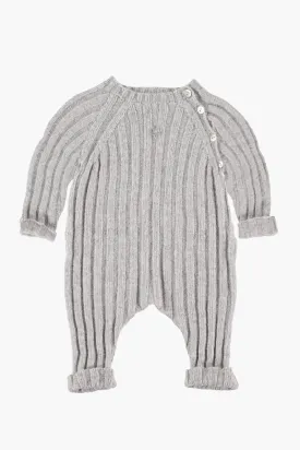 Tocoto Vintage Knitted Ribbed Romper
