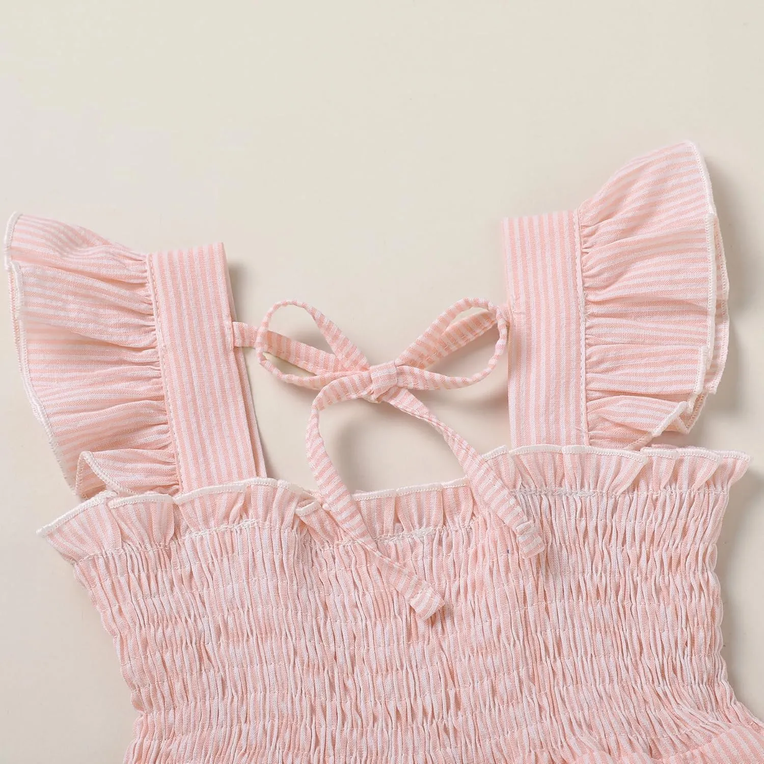 YOUNGER TREE Toddler Girl Dress Baby Girls Summer Clothes Ruffle Sleeve Floral Smock Beach Boho Dresses Sundress